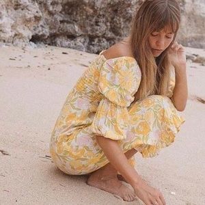 Faithfull the Brand Nora midi dress